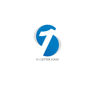 1 Logo - logo design s 1 letter logo design download vector logos free