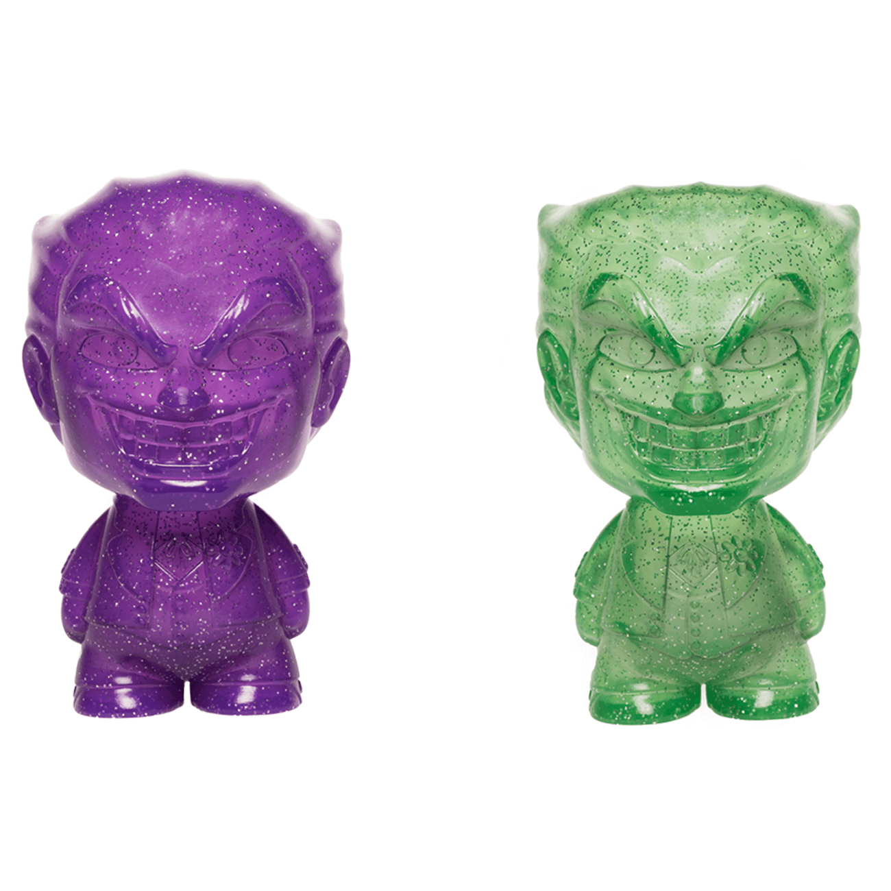 Purple and Green DC Logo - DC Joker Purple and Green Hikari XS Vinyl Figure 2 Pack. Pop In A