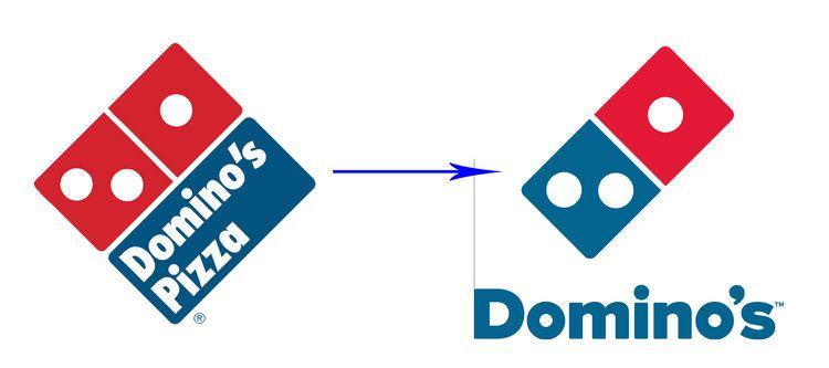 Domino's Pizza Logo - Domino's Ditches Major Part Of Logo And Designs 'Store Of The Future