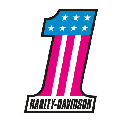 1 Logo - Harley Davidson 1 Vector Logo Free