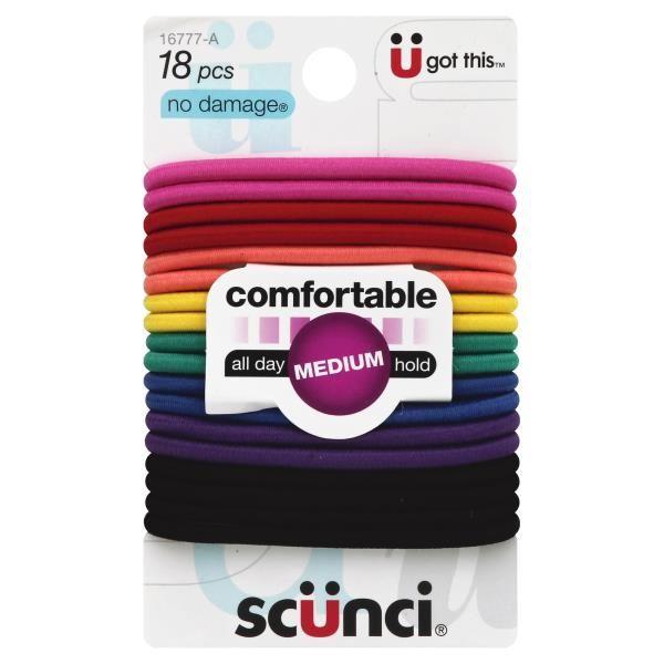 Scunci Logo - Scunci No Damage U Got This Elastics, Medium Hold : Publix.com