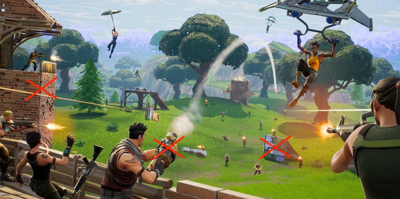 2048Times1152 Fortnite Battle Royale Logo - Fortnite' Building Nerf: Epic Games Argues That It's Good for the ...