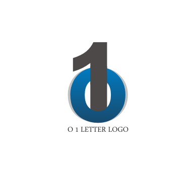 1 Logo - O 1 letter logo design download. Vector Logos Free Download. List