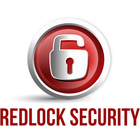 Red Sphere Company Logo - Sphere Lock Logo Design