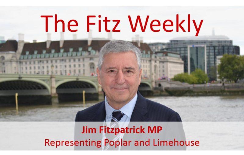 Red MP Arch Logo - Fitz Weekly Fitzpatrick MP