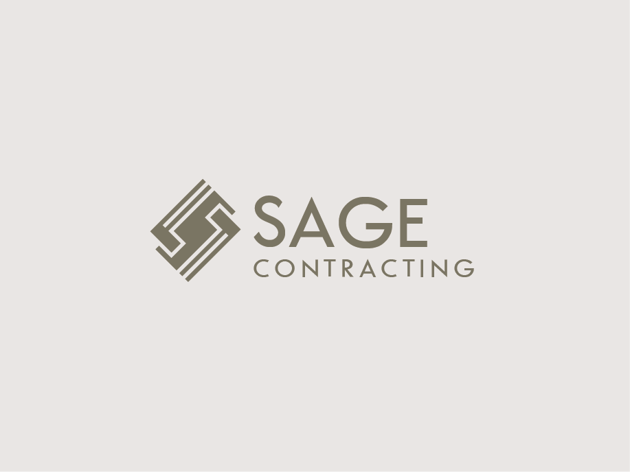 Sage Company Logo - Elegant, Serious, Construction Company Logo Design for Sage