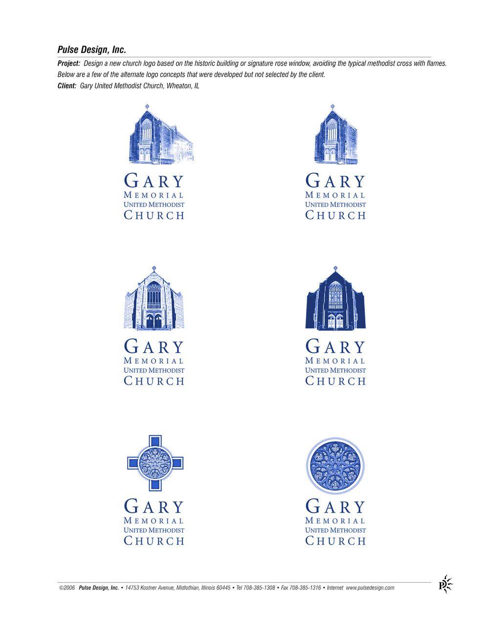 Blue Pulse Logo - Client Gary Church 1 — Pulse Design