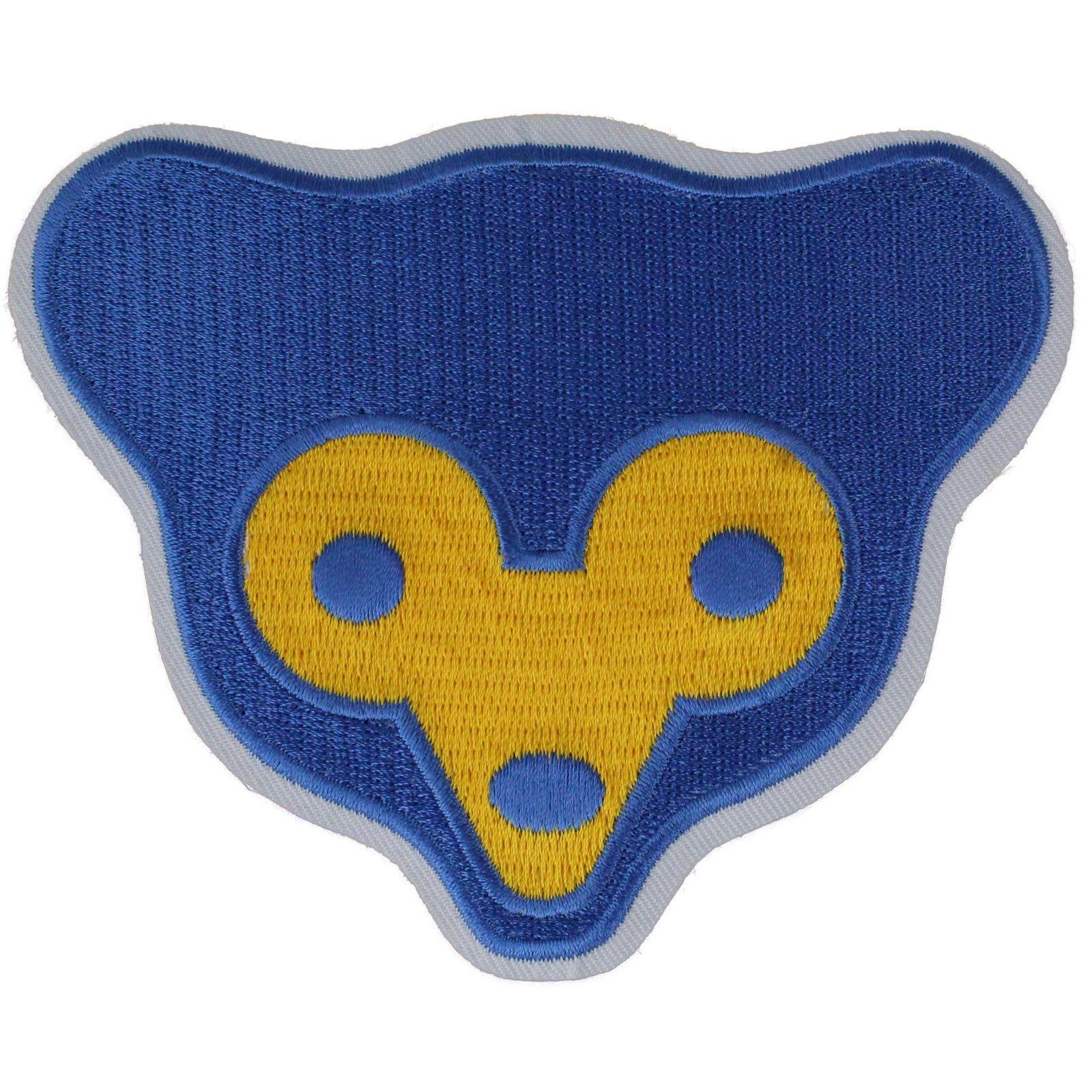Cubs Old Logo - Chicago Cubs Bear Face 1960's Retro Old Sleeve Emblem Patch Jersey ...
