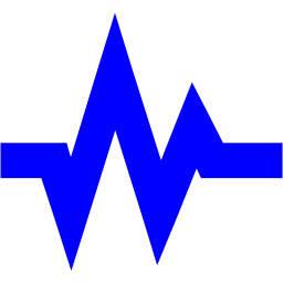 Blue Pulse Logo - Blue pulse icon - Free blue pulse icons