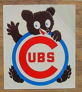 Cubs Old Logo - Old School Cubs Logo