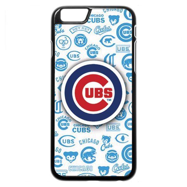 Old Phone Logo - Chicago Cubs (logo on old logos) iPhone 6 / 6s Case