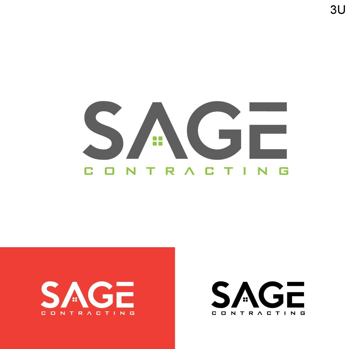 Sage Company Logo - Elegant, Serious, Construction Company Logo Design for Sage ...