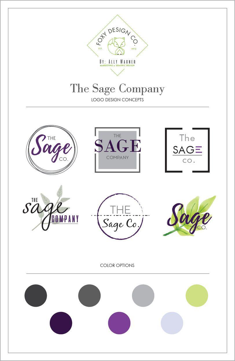 Sage Company Logo - The Sage Company - Logo Concepts (COPY) on Behance