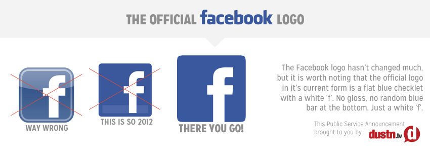 Official Facebook Logo - Social Media Logos 2017: Networks Official Assets • Dustn.tv