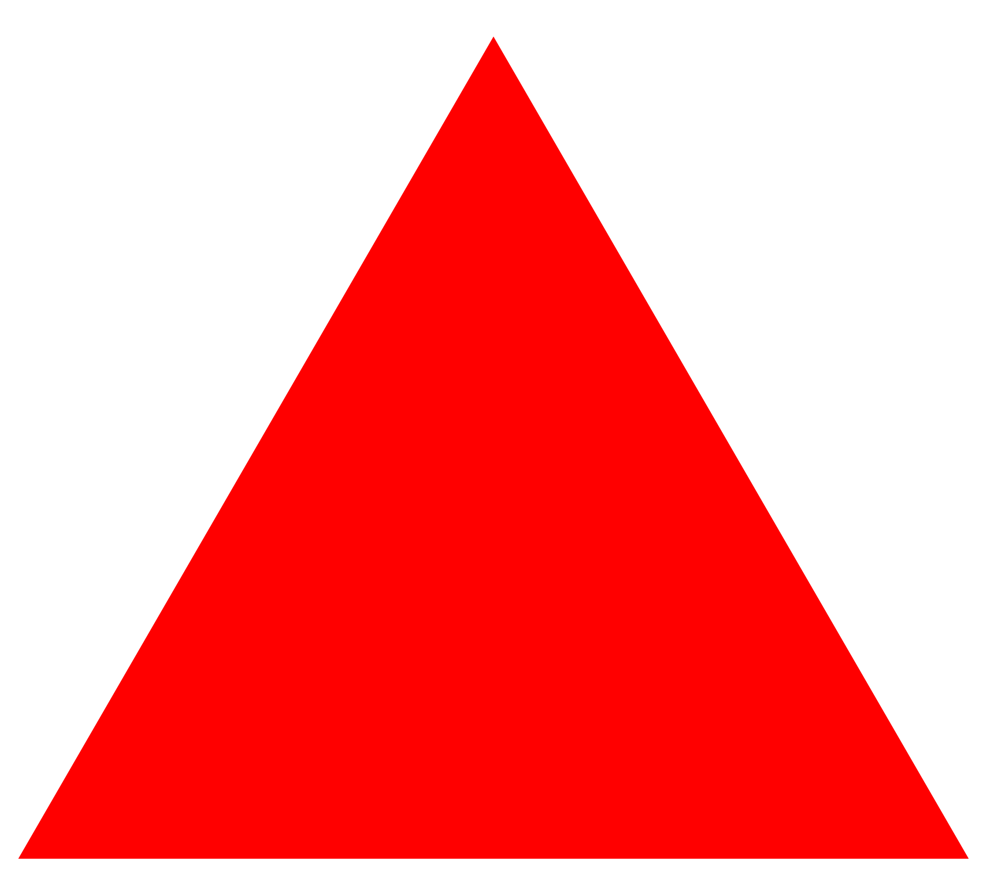 2 Red Triangle Logo LogoDix