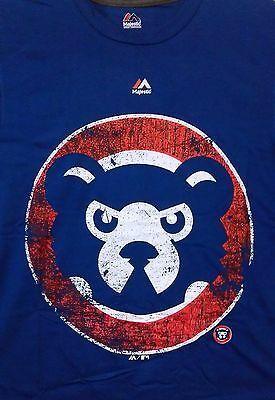 Cubs Old Logo - CHICAGO CUBS COOPERSTOWN Old Style Vintage Logo T-Shirt NWT Asst ...