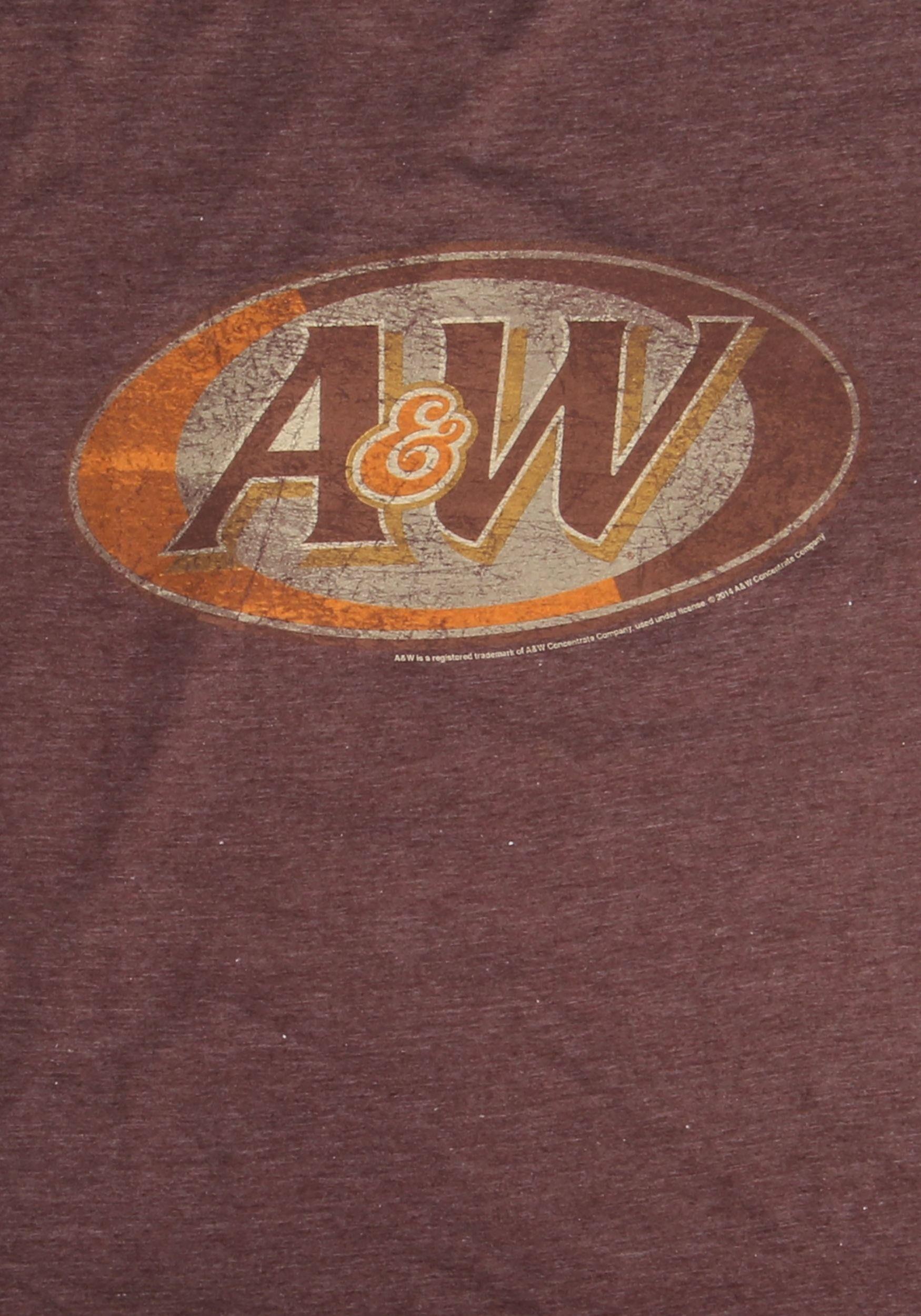 A&W Logo - A&W Logo Men's T-Shirt