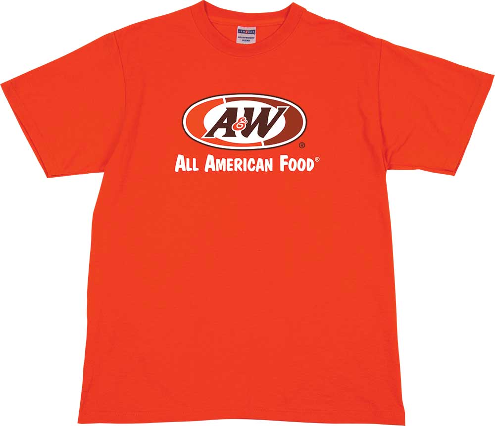 A&W Logo - A&W Logo Tee