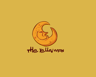 Yellow Moon Logo - the yellow moon Designed by Rincon | BrandCrowd