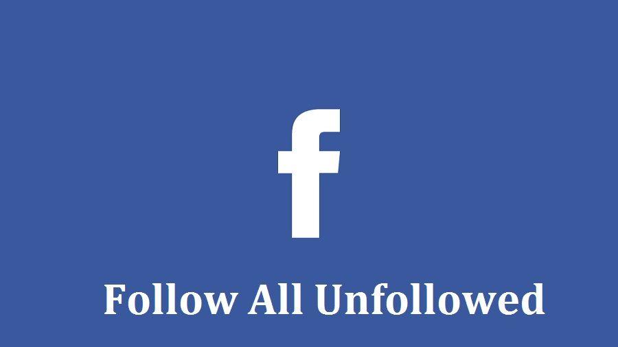Official Facebook Logo - How To Follow All the People You Unfollowed On Facebook