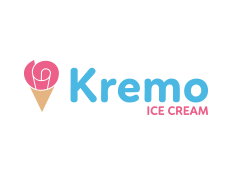 Ice Cream Maker Logo - Kremo Ice Cream