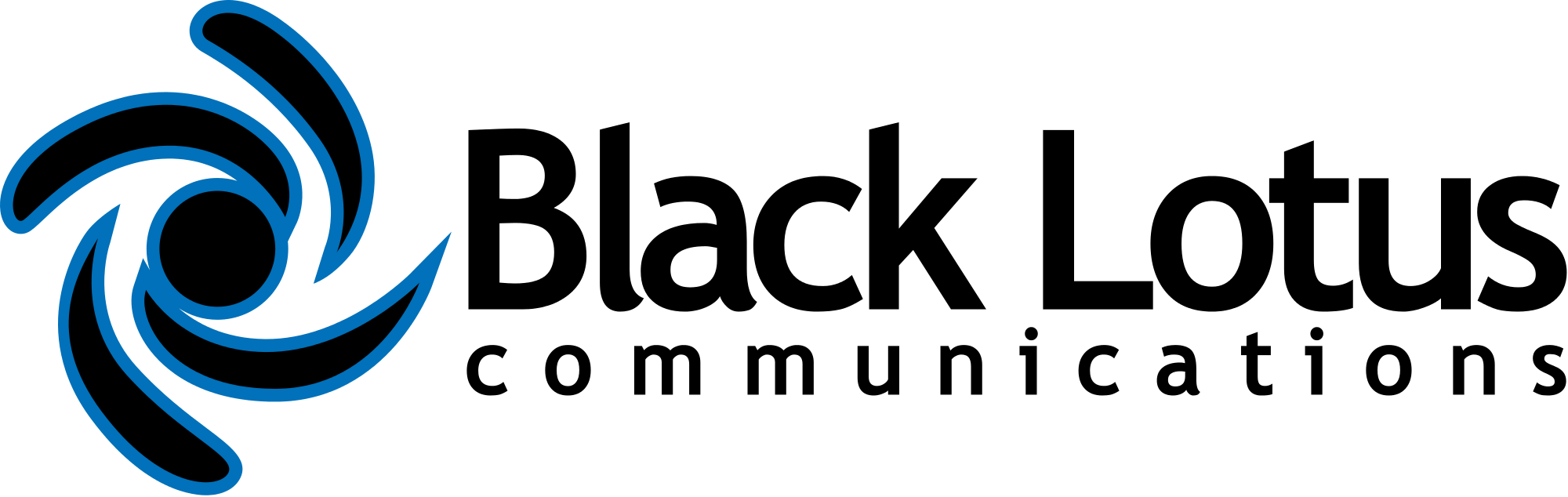 Black Lotus Logo - Black Lotus Communications logo.svg
