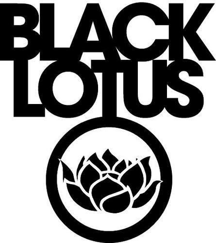 Black Lotus Logo - Black Lotus Custom Print Modern Legacy Vintage Germany Black Core