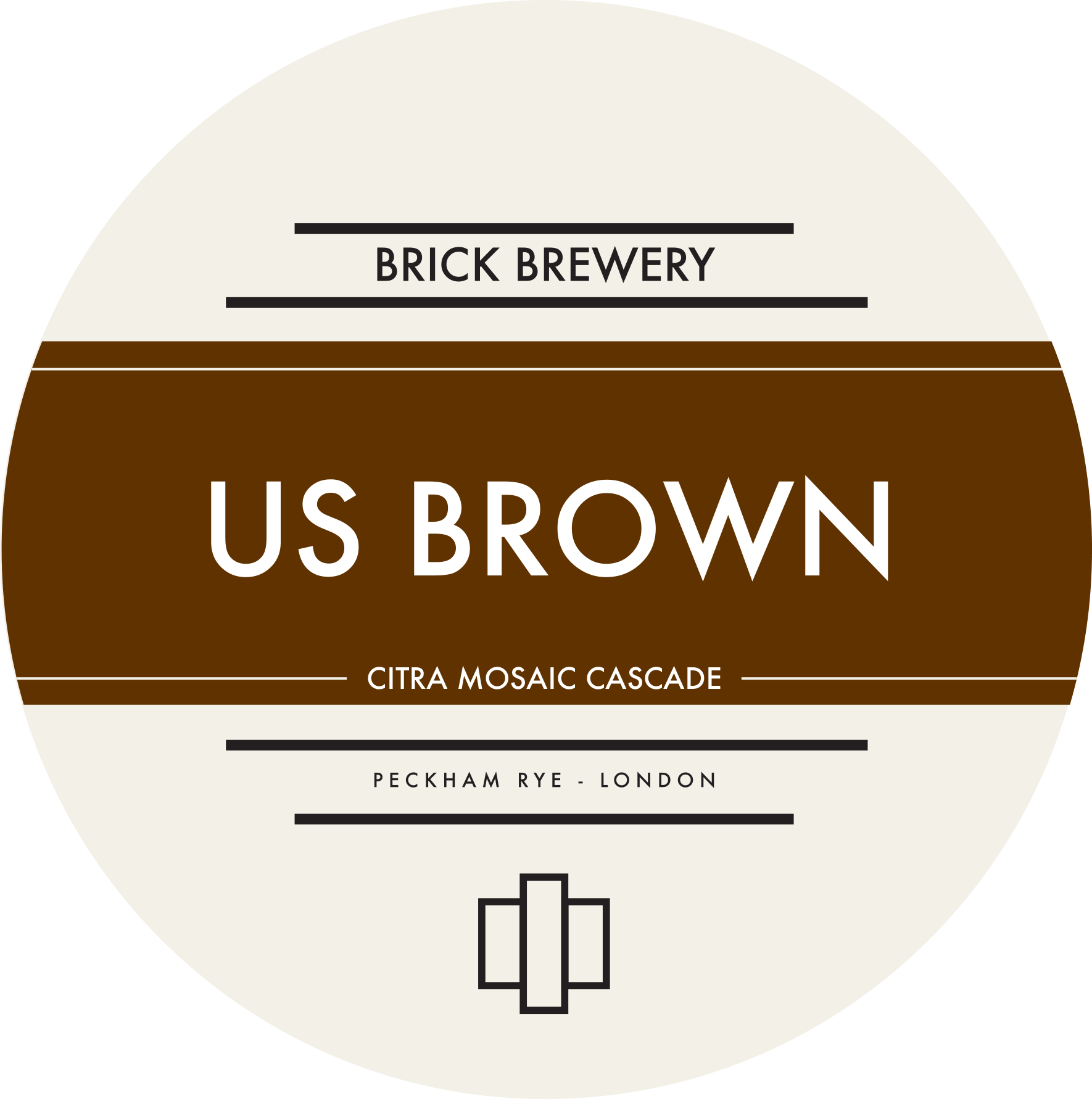 Brown Circle Logo - US Brown – Brick Brewery