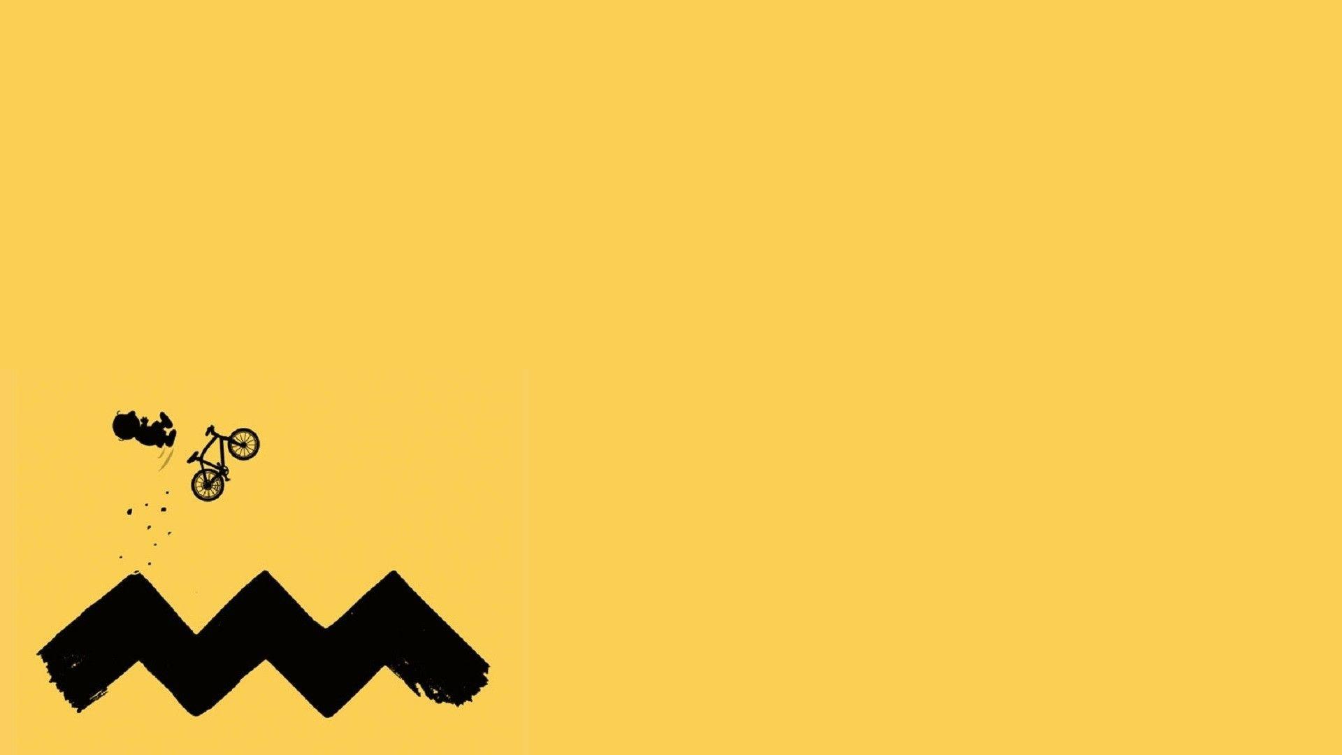 Brown Line Logo - Wallpaper : illustration, minimalism, text, logo, yellow, brand