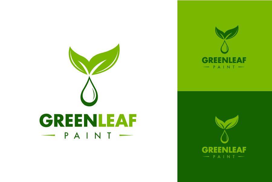 Green Leaf Logo - Entry #147 by BrandCreativ3 for Logo Design for Green Leaf Paint ...