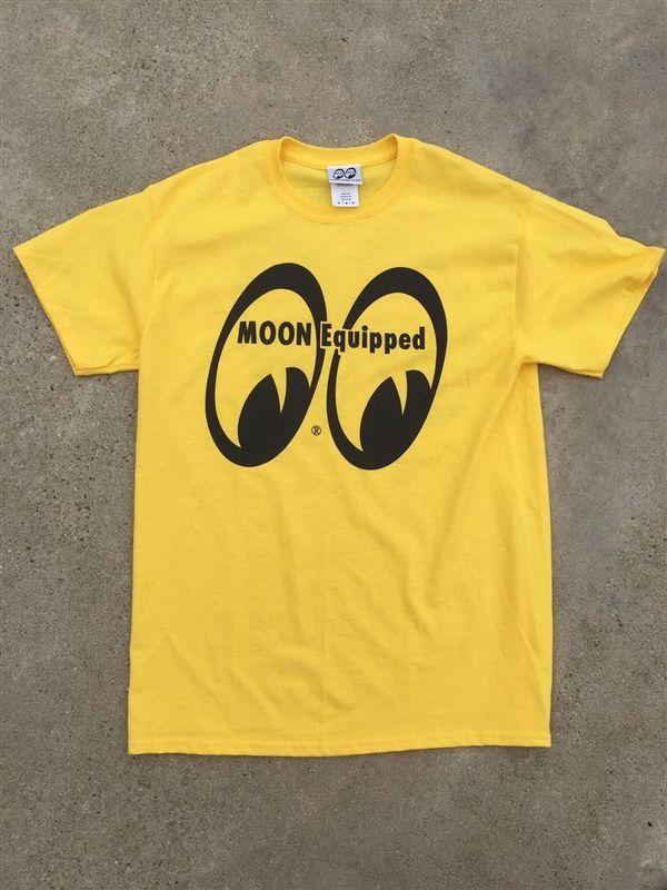 Yellow Moon Logo - MOON Equipped Yellow Logo T-shirt