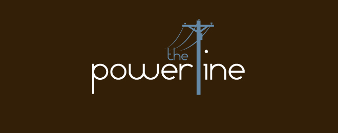 Brown Line Logo - Electrical Logo. Logo Design for Electric & Power Companies