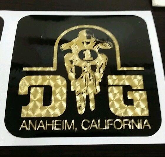 Vintage DG Logo - Dg Bmx Decals