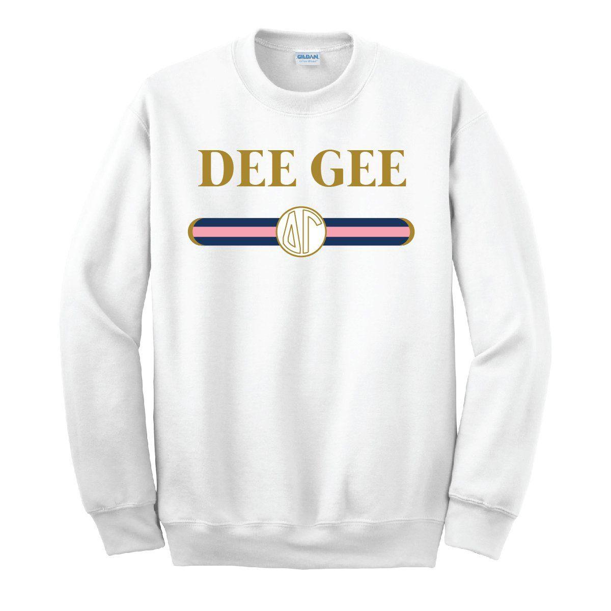 Vintage DG Logo - Delta Gamma Vintage Logo Sweatshirt & Ariel