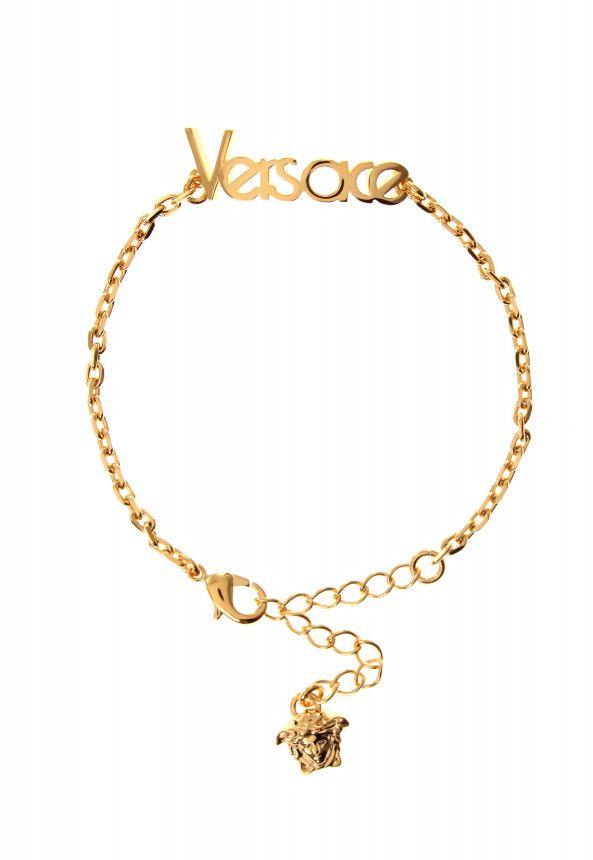 Vintage DG Logo - Versace Vintage Logo Bracelet | Gold | Garment Quarter