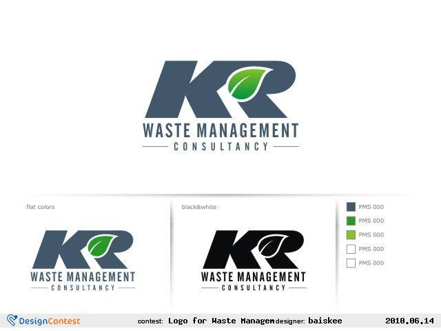 Waste Logo - DesignContest for Waste Management Consultancy Consultancy