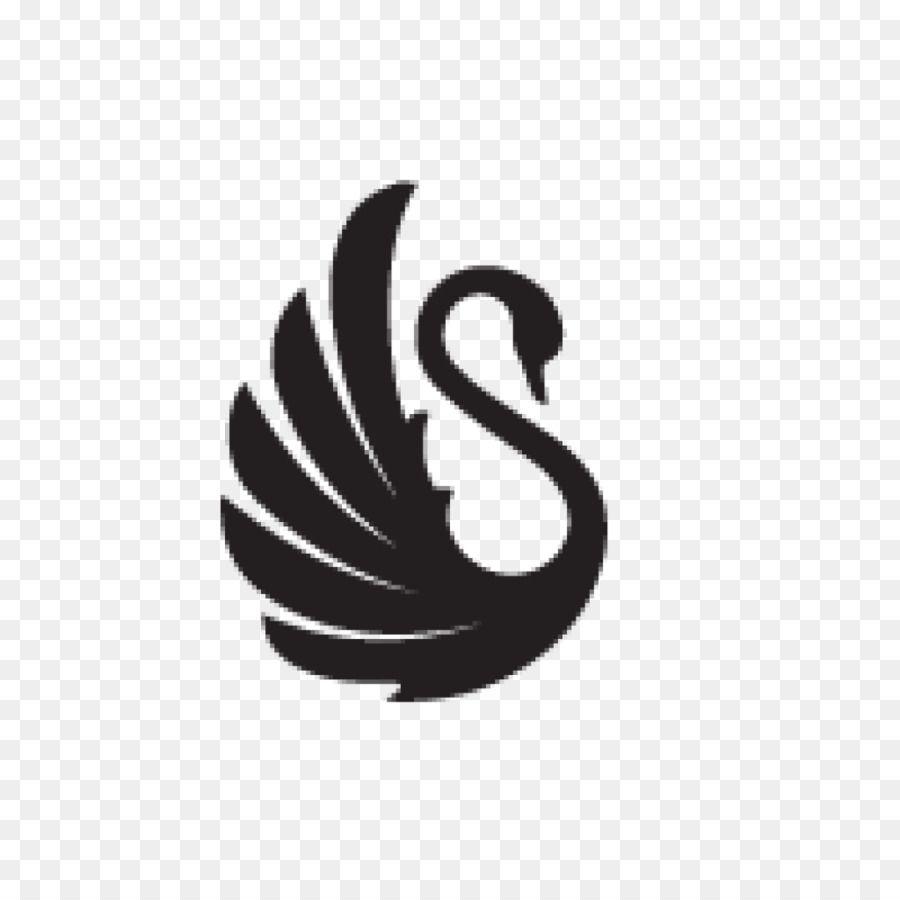 Swan Logo - Duck Black swan Logo Swarovski AG png download*1024