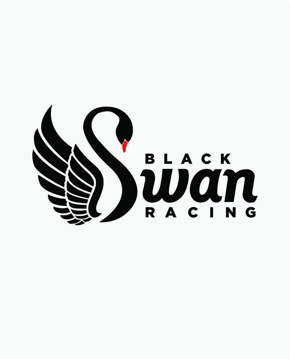 Swan Logo - Black Swan Racing Logo — Rhianna May