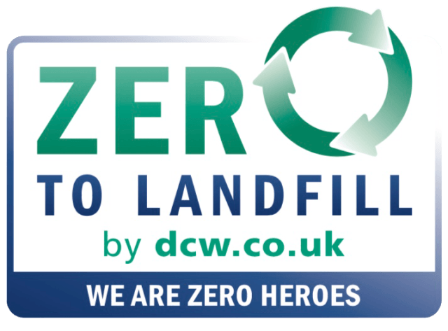 Waste Logo - Recycling Centre & Waste Management Company. Zero to Landfill