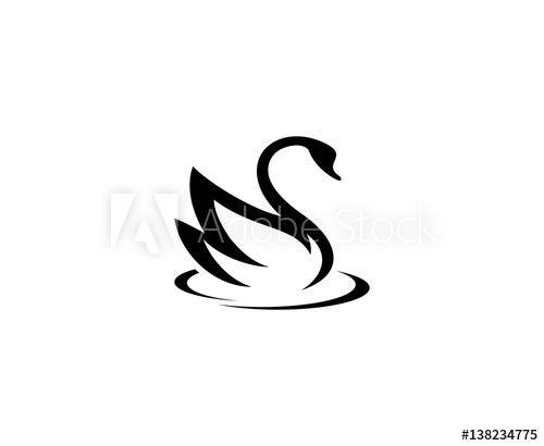Swan Logo - Swan logo this stock vector and explore similar vectors at