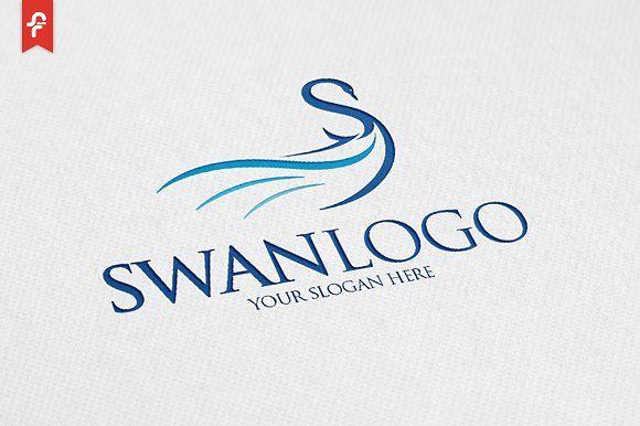 Logos with a Swan Logo - Swan Logo ~ Logo Templates ~ Creative Market