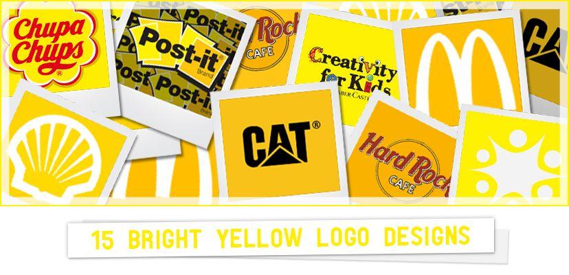 Bright Yellow Logo - The Power of Color: 15 Bright Yellow Logo Designs
