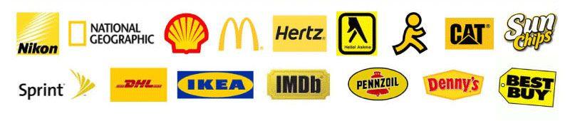 Yellow Color Logo - How to Choose the Color of Your Logo. Logo Design Blog
