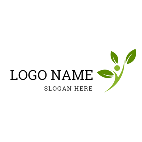 Text Green Logo - Free Environment & Green Logo Designs | DesignEvo Logo Maker