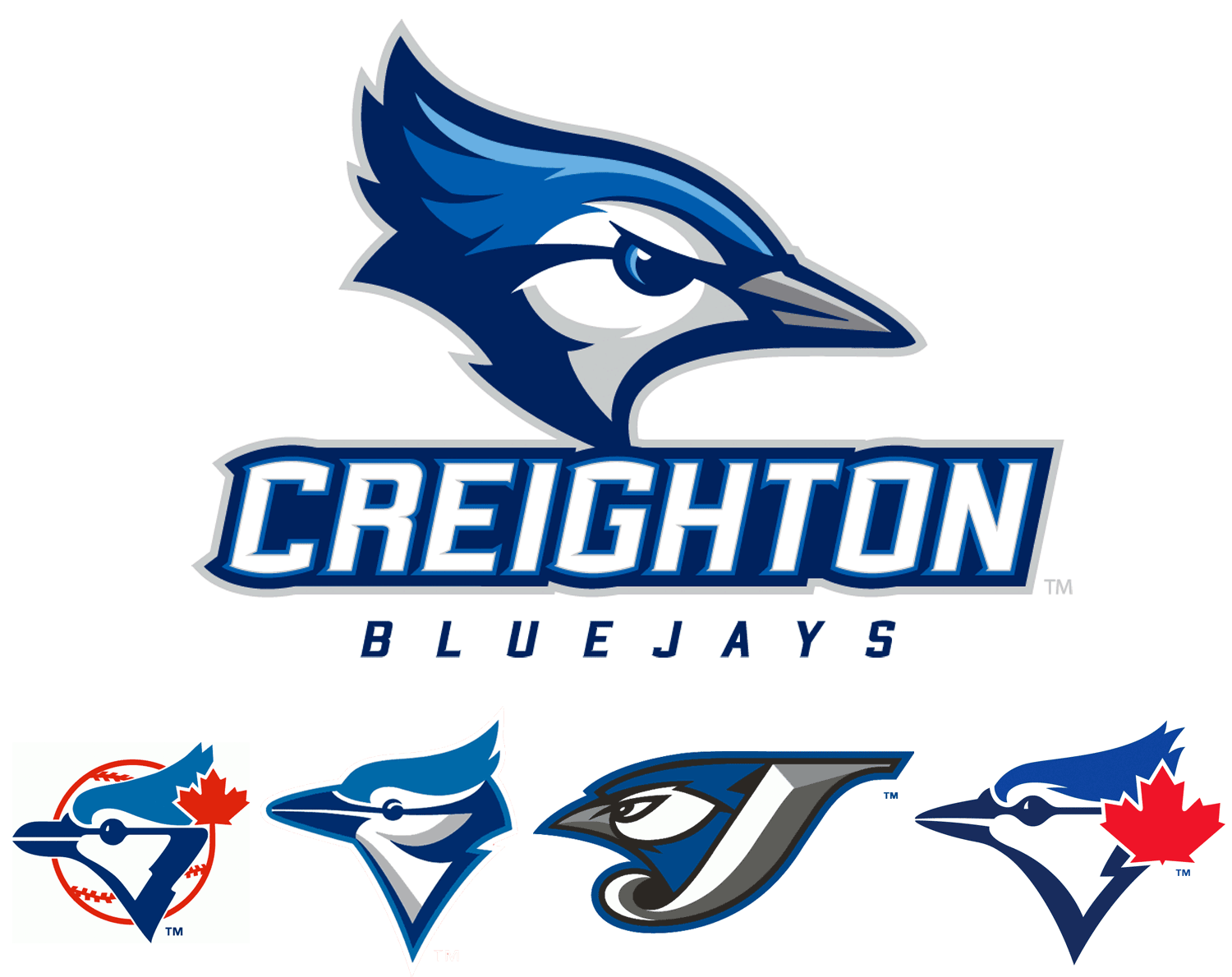 Creighton Basketball Logo - blue jays logos compare | Chris Creamer's SportsLogos.Net News and ...