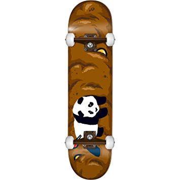 Enjoi Skateboard Logo - Amazon.com : Enjoi Skateboards Logo Crap Brown Complete Skateboard ...