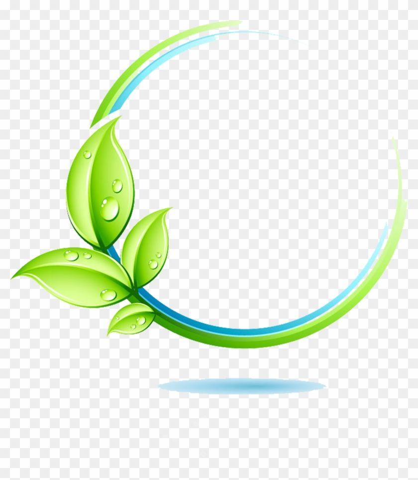Green Leaf Logo - Logo Green Leaf Vector Transparent PNG Clipart Image
