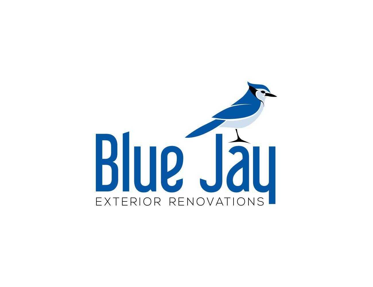 Blue Jay Logo - Bold, Modern, Home Improvement Logo Design for Blue Jay Exterior