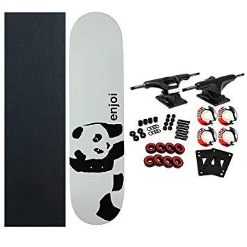 Enjoi Skateboard Logo - Enjoi Skateboards Whitey Panda Complete Skateboard: Amazon.co.uk