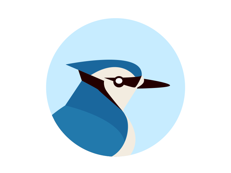 Blue Jay Logo - Bluejay Labs logo by Sebastien Barrau | Dribbble | Dribbble